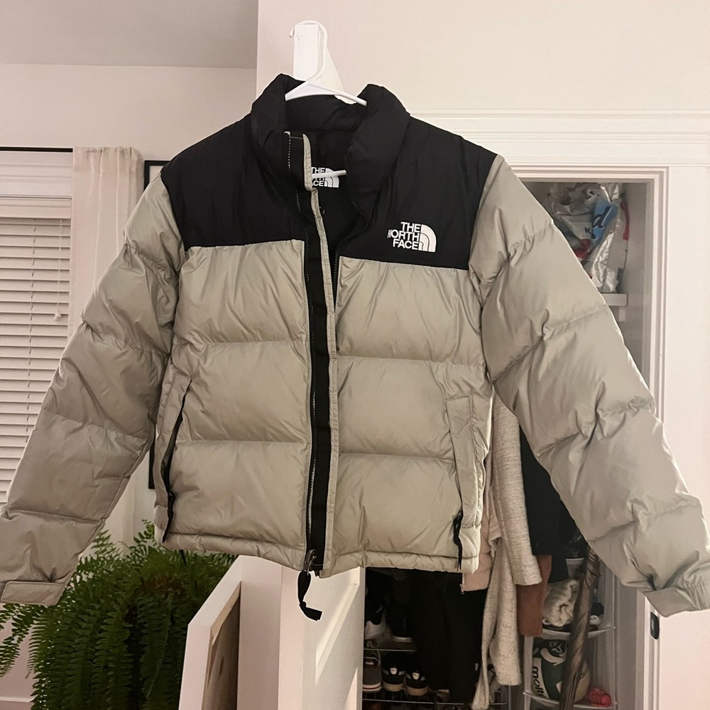 North face Green Puffer